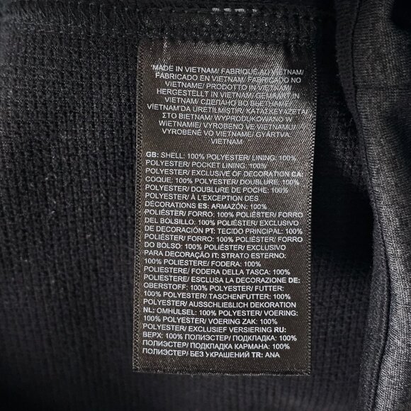 The North Face Ridgeline Soft Shell Mens Large Long Sleeve Gray Full Zip Jacket - Picture 4 of 7